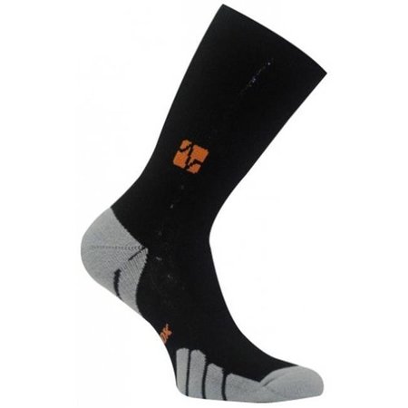 VITALSOX Vitalsox VT 0810T Tennis Classic Crew Medium Weight Socks; Black - Small VT0810T_BK_SM